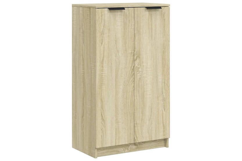 Vidaxl 811442 Shoe Cabinet Sonoma Oak 59x35x100 Cm Engineered Wood Vidaxl 811442 Shoe Cabinet Sonoma Oak 59x35x100 Cm Engineered Wood