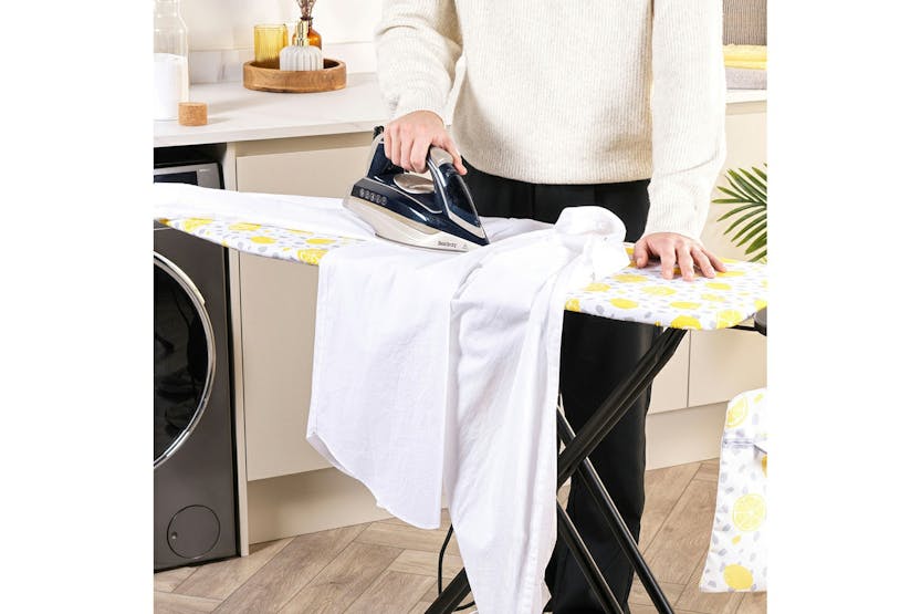Beldray Lemon Print Precision Ironing Board | LA031213LEM2FEU Beldray Lemon Print Precision Ironing Board | LA031213LEM2FEU