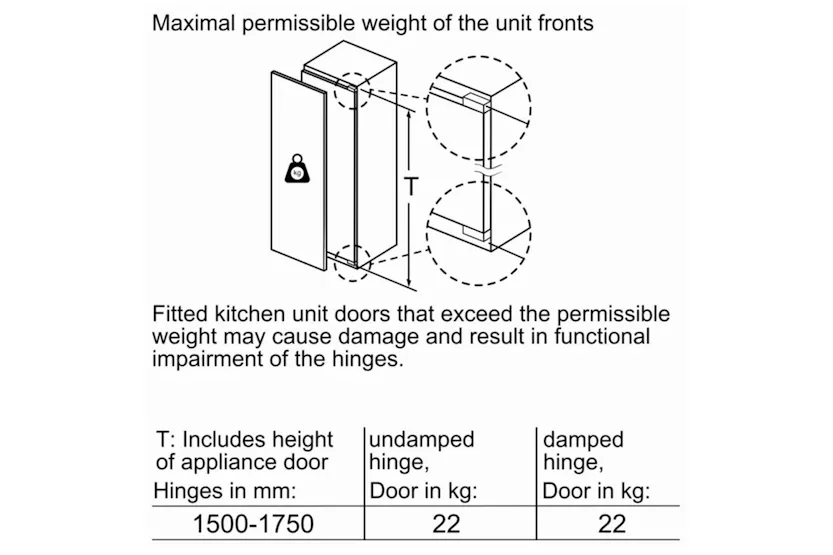 Bosch Built-in Larder Freezer | GIN81VEE0G Bosch Built-in Larder Freezer | GIN81VEE0G