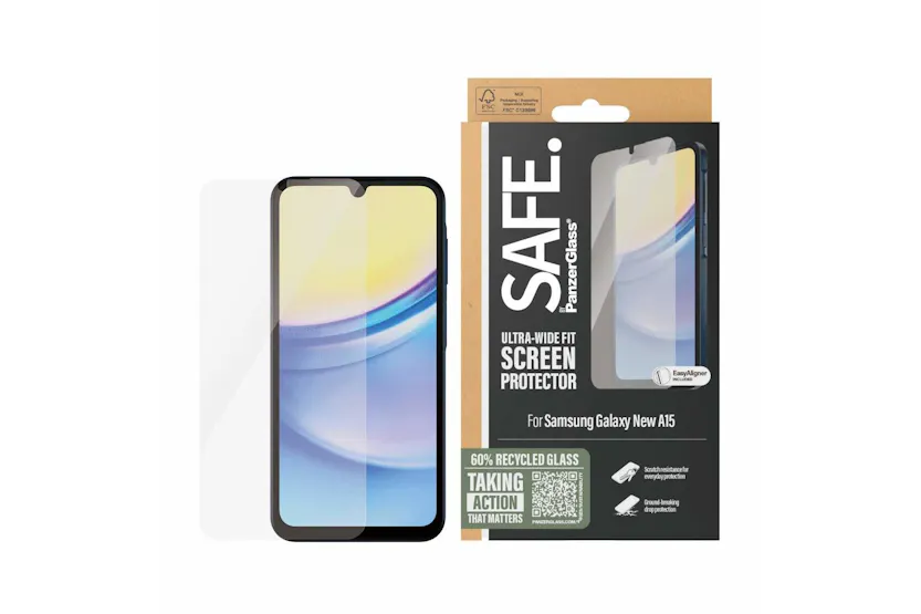 PanzerGlass Samsung Galaxy A16/A16 5G Ultra-Wide Fit Screen Protector Glass PanzerGlass Samsung Galaxy A16/A16 5G Ultra-Wide Fit Screen Protector Glass