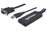 Manhattan VGA and USB to HDMI Converter Manhattan VGA and USB to HDMI Converter