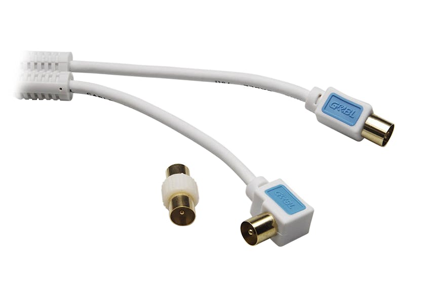 G&BL Antenna Cable M-F 90° with Adaptor | 1.5m G&BL Antenna Cable M-F 90° with Adaptor | 1.5m