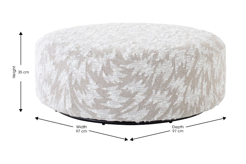 Whisper Footstool | Swivel | Cream Whisper Footstool | Swivel | Cream