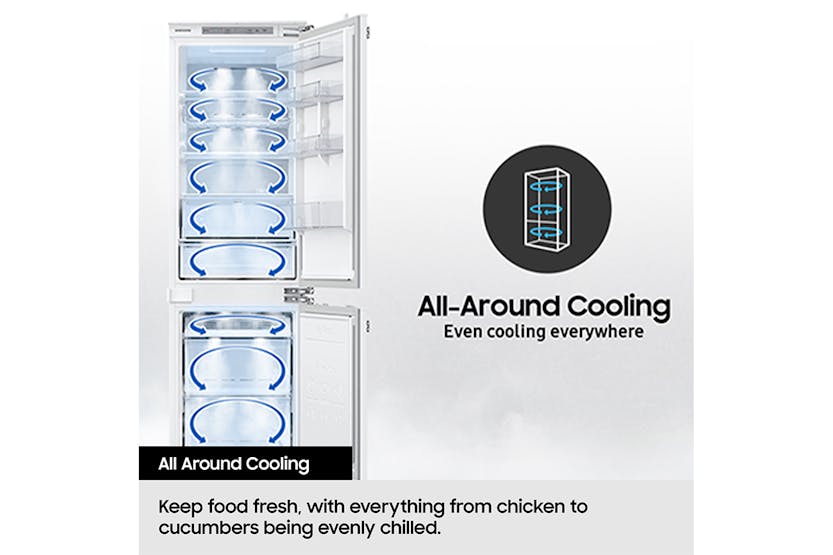 Samsung Series 6 Classic Fridge Freezer with Total No Frost | RB38C605DB1/EU Samsung Series 6 Classic Fridge Freezer with Total No Frost | RB38C605DB1/EU