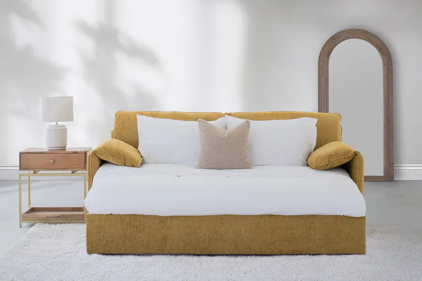 Katie Sofa Bed | Mustard Katie Sofa Bed | Mustard