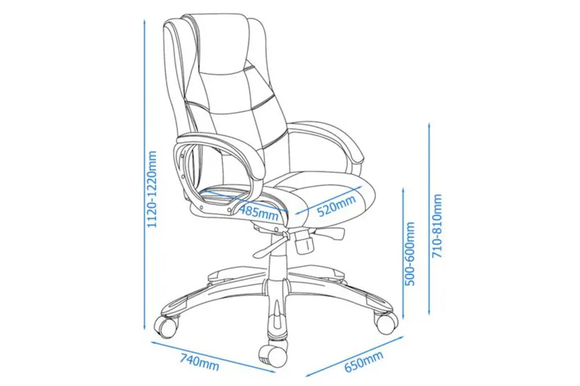 Alphason Office Chair | Leather | Brown Alphason Office Chair | Leather | Brown