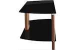 Alphason Century Stand 1200 With Walnut Legs And Black Glass, Suitable For Tvs Up To 55" Alphason Century Stand 1200 With Walnut Legs And Black Glass, Suitable For Tvs Up To 55"