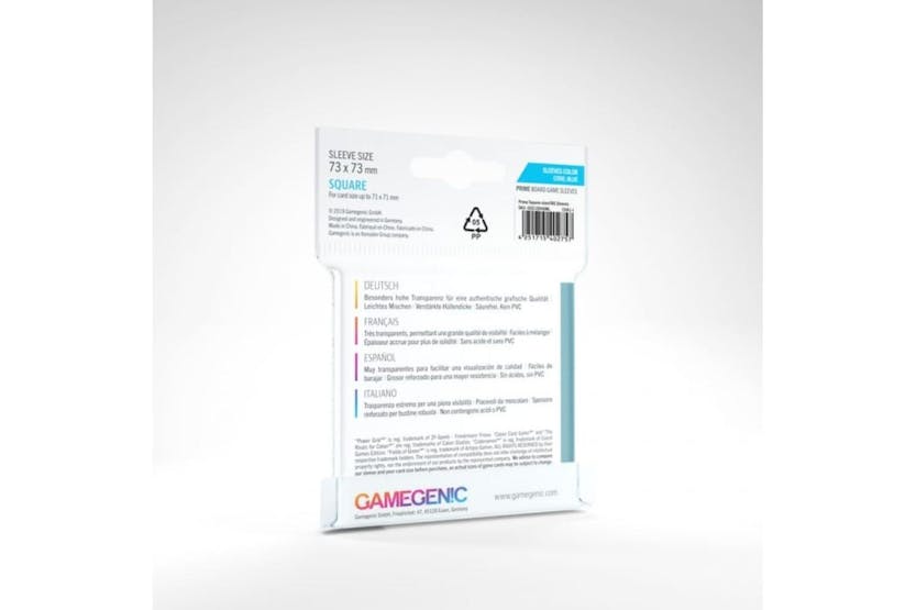 Gamegenic | Ggs11046ml | Unit Gamegenic Prime Square-sized Sleeves 73 X 73 Mm (50 Ct.) Gamegenic | Ggs11046ml | Unit Gamegenic Prime Square-sized Sleeves 73 X 73 Mm (50 Ct.)
