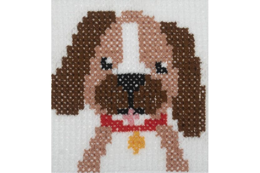 Trimits Gro-gcs90 - Xstitch Dog - Counted Cross Stitch Kit D Trimits Gro-gcs90 - Xstitch Dog - Counted Cross Stitch Kit D