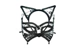 Rubies | Rb-em329 | Black Cat Eyemask With Ears Rubies | Rb-em329 | Black Cat Eyemask With Ears