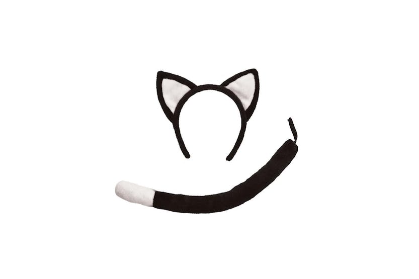 Rubies | Rb-ds156 | Black Cat Set (ears And Tail) Rubies | Rb-ds156 | Black Cat Set (ears And Tail)