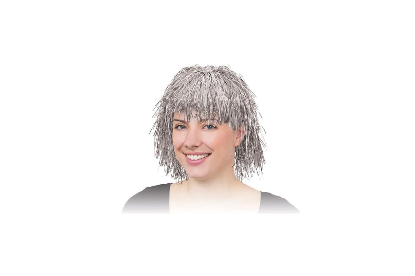 Rubies | Rb-bw130 | Long Silver Tinsel Wig Rubies | Rb-bw130 | Long Silver Tinsel Wig