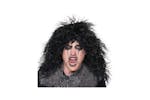 Rubies | Rb-bw563 | Male Long Rock Star Black Wig Rubies | Rb-bw563 | Male Long Rock Star Black Wig