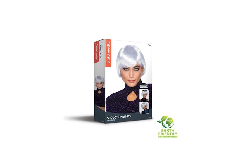 Rubies | Rb-bw864 | Flirty Flick Short White Wig Rubies | Rb-bw864 | Flirty Flick Short White Wig