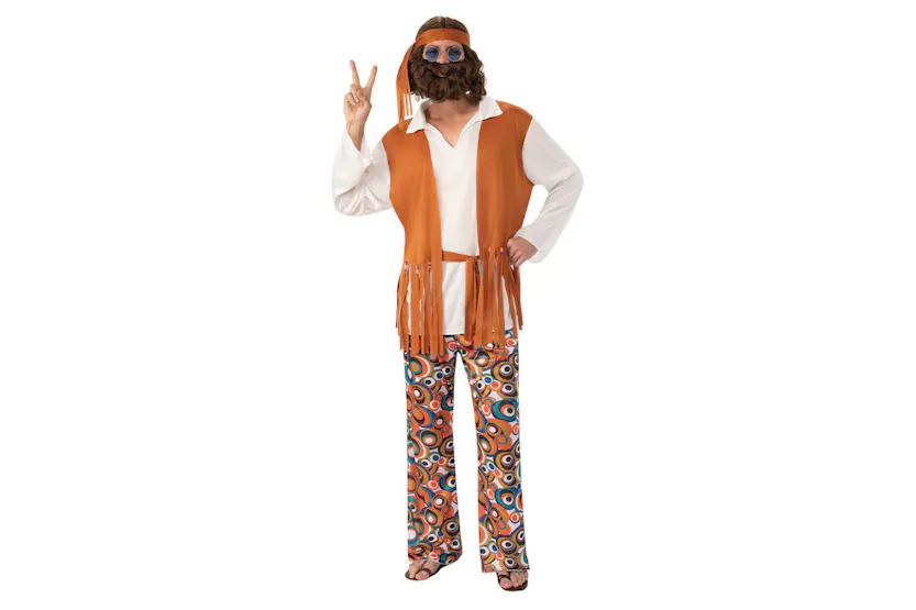 Rubies | Rb-ac591x | Hippy Man Plus Size Adult Male Costume Rubies | Rb-ac591x | Hippy Man Plus Size Adult Male Costume