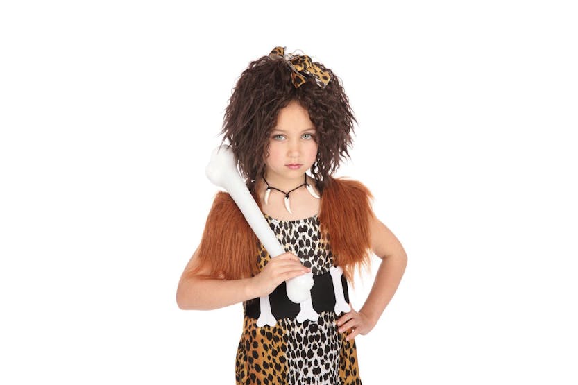 Rubies | Rb-cc738 | Cavegirl And Wig 110-122cm Girls Childrens Costume Rubies | Rb-cc738 | Cavegirl And Wig 110-122cm Girls Childrens Costume