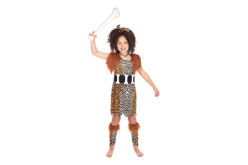 Rubies | Rb-cc739 | Cavegirl And Wig 122-134cm Girls Childrens Costume Rubies | Rb-cc739 | Cavegirl And Wig 122-134cm Girls Childrens Costume