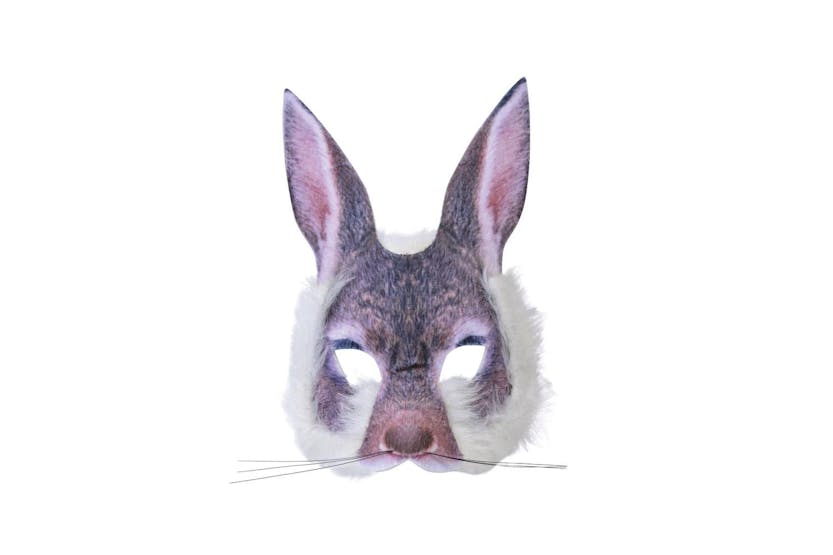 Rubies | Rb-x78554 | Bunny Face Mask Realistic Fur Rubies | Rb-x78554 | Bunny Face Mask Realistic Fur