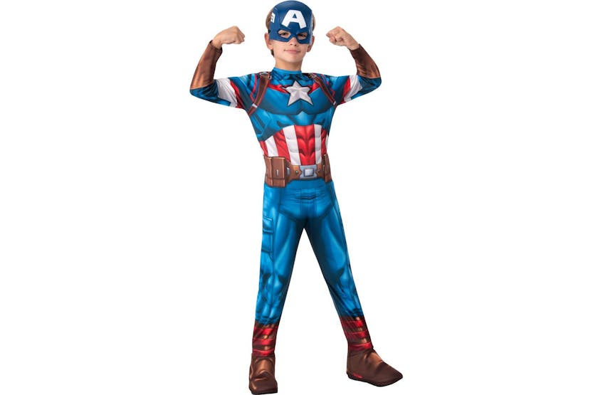 Rubies | Rb-702563m000 | Avc- Captain America Hs Boys C Rubies | Rb-702563m000 | Avc- Captain America Hs Boys C