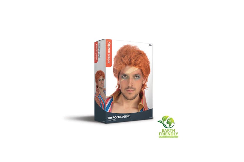 Rubies | Rb-x78384 | 70s Rock Legend Wig (orange) Rubies | Rb-x78384 | 70s Rock Legend Wig (orange)