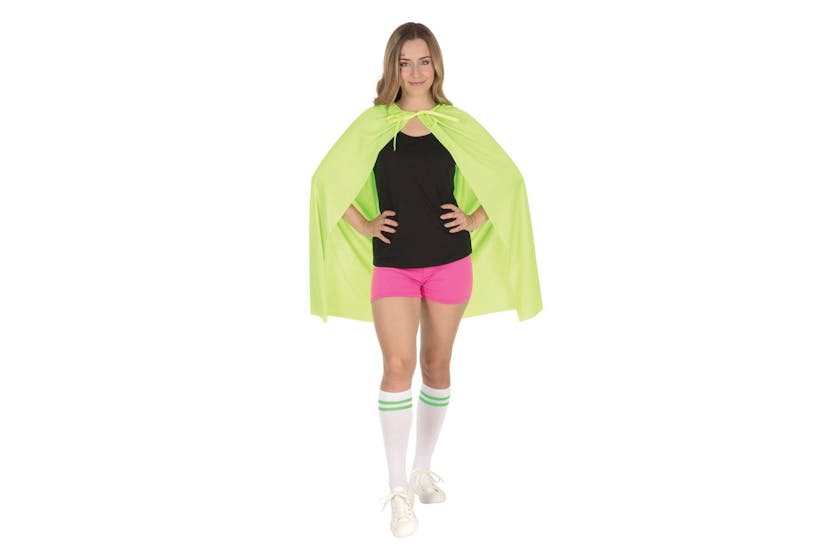 Rubies | Rb-af136 | Neon Cape Green (adult) - Unisex Rubies | Rb-af136 | Neon Cape Green (adult) - Unisex