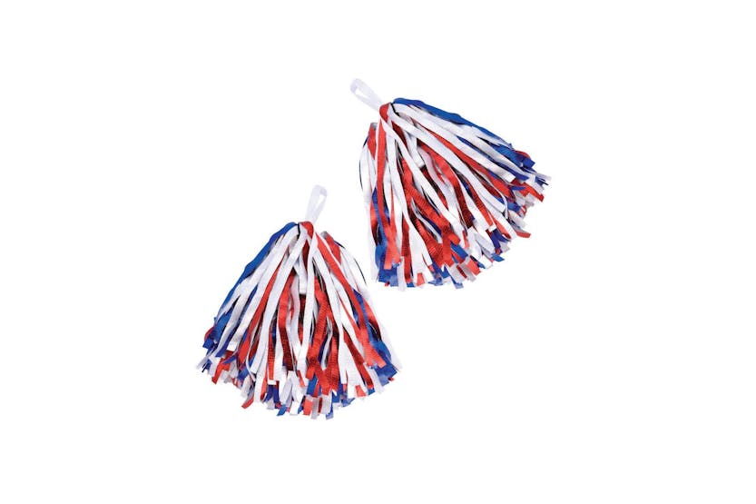 Rubies | Rb-ba1323 | Cheerleader Pom Poms. Red/white/blue Rubies | Rb-ba1323 | Cheerleader Pom Poms. Red/white/blue