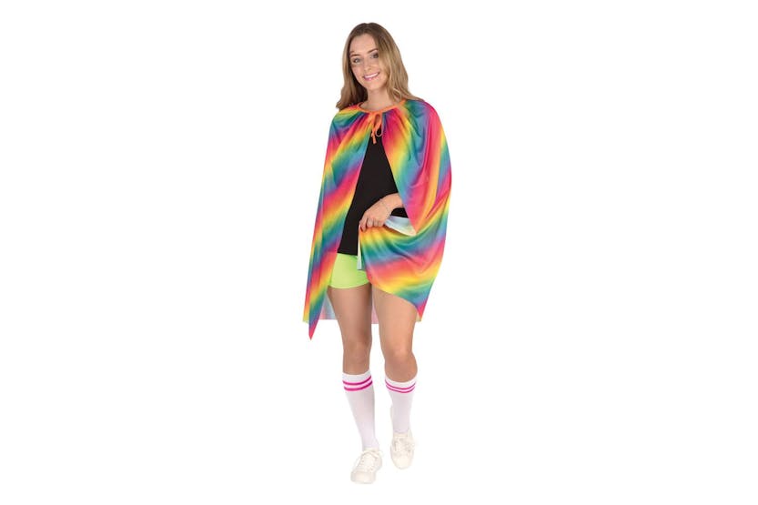 Rubies | Rb-af132 | Rainbow Cape (adult) - Unisex Rubies | Rb-af132 | Rainbow Cape (adult) - Unisex