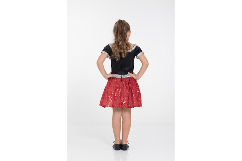 Rubies | Rb-cf091 | Rock N Roll Sequin Dress Turquoise - Small Rubies | Rb-cf091 | Rock N Roll Sequin Dress Turquoise - Small