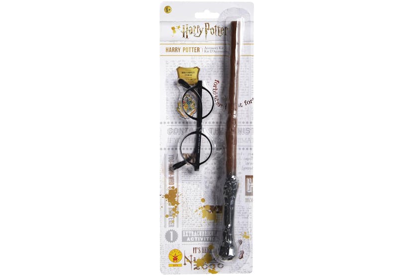 Rubies | Rb-r5374 | Harry Potter Wand + Glasses Bilster Kit Rubies | Rb-r5374 | Harry Potter Wand + Glasses Bilster Kit