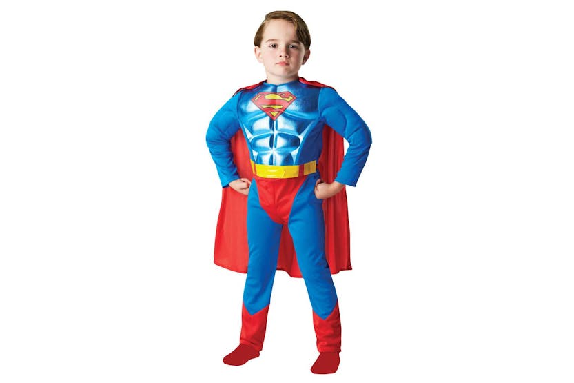 Rubies | Rb-888191-s | Metallic Chest Dc Superman S Rubies | Rb-888191-s | Metallic Chest Dc Superman S