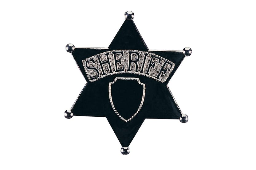 Rubies | Rb-829-ns | 7"jumbo Sheriff Star Ns Rubies | Rb-829-ns | 7"jumbo Sheriff Star Ns