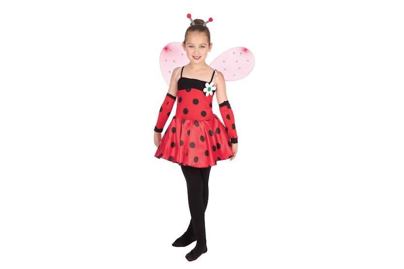 Rubies | Rb-cc671 | Ladybug 110-122cm Girls Childrens Costume Rubies | Rb-cc671 | Ladybug 110-122cm Girls Childrens Costume