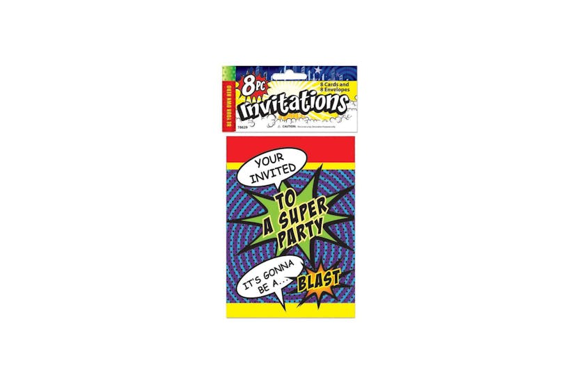 Rubies | Rb-x78629 | Super Hero Party Invites Rubies | Rb-x78629 | Super Hero Party Invites