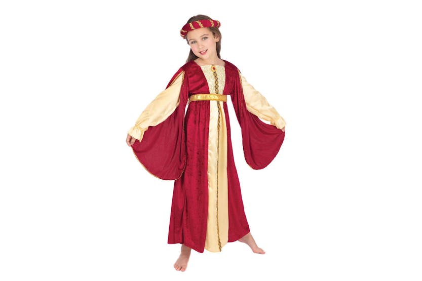 Rubies | Rb-cc840 | Regal Princess Red 134-146cm Girls Childrens Costume Rubies | Rb-cc840 | Regal Princess Red 134-146cm Girls Childrens Costume