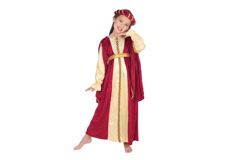 Rubies | Rb-cc840 | Regal Princess Red 134-146cm Girls Childrens Costume Rubies | Rb-cc840 | Regal Princess Red 134-146cm Girls Childrens Costume