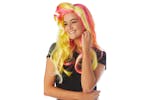 Rubies | Rb-300292-os | Uv Rainbow Wig Os Rubies | Rb-300292-os | Uv Rainbow Wig Os