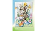 Orchidea Gro-orc.6221 - Gcard Bunny - Cross Stitch Kit Greet Orchidea Gro-orc.6221 - Gcard Bunny - Cross Stitch Kit Greet