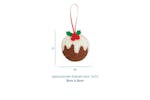 Trimits Gro-gck025 - Felt Kit Xmas Pud - Felt Decoration Kit Trimits Gro-gck025 - Felt Kit Xmas Pud - Felt Decoration Kit