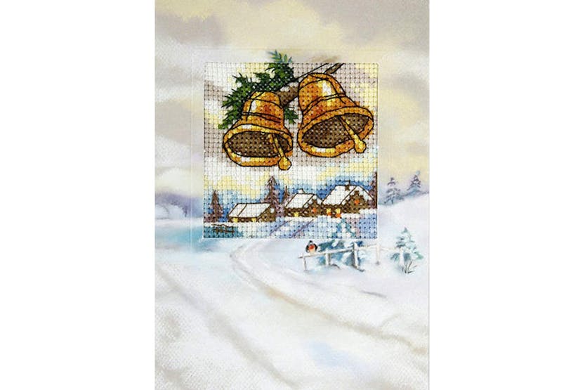 Orchidea Gro-orc.6263 - Gcard Xmas Bells - Counted Cross Sti Orchidea Gro-orc.6263 - Gcard Xmas Bells - Counted Cross Sti