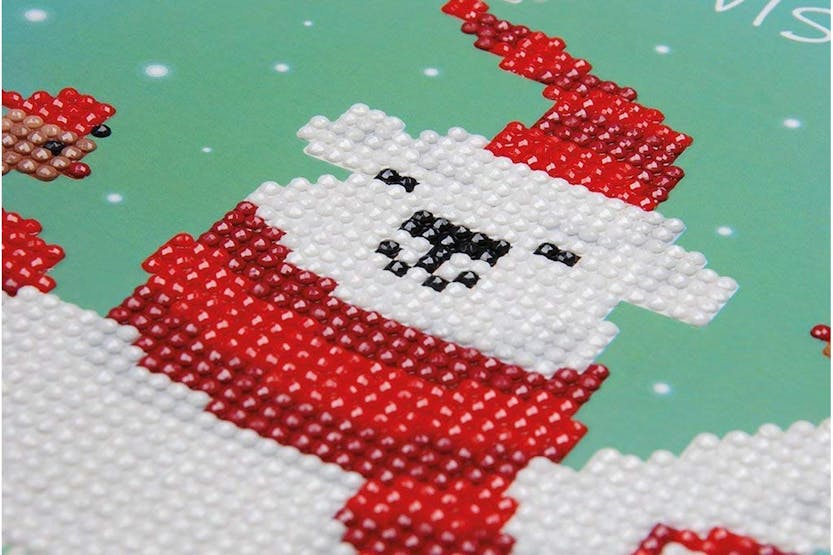 Vervaco Gro-pn-0183278 - Gcard Happy Bear - Diamond Painting Vervaco Gro-pn-0183278 - Gcard Happy Bear - Diamond Painting