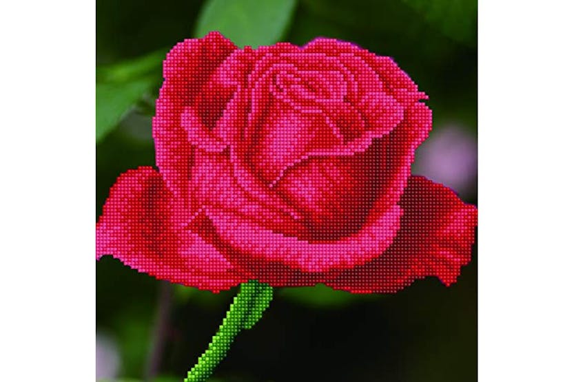 Diamond Dotz Gro-dd5.038 - Rose Bud - Diamond Painting Kit R Diamond Dotz Gro-dd5.038 - Rose Bud - Diamond Painting Kit R