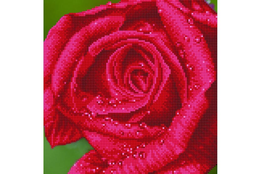 Diamond Dotz Gro-dd5.039 - Rose Dew - Diamond Painting Kit R Diamond Dotz Gro-dd5.039 - Rose Dew - Diamond Painting Kit R
