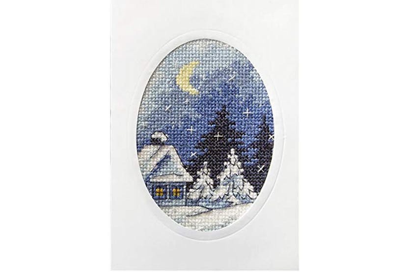 Orchidea Gro-orc.6150 - Cross Stitch Kit Greetings Card Twil Orchidea Gro-orc.6150 - Cross Stitch Kit Greetings Card Twil