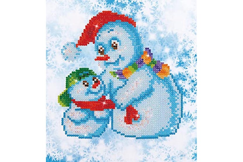 Diamond Dotz Gro-dd3.014 - Snow Family - Diamond Painting Ki Diamond Dotz Gro-dd3.014 - Snow Family - Diamond Painting Ki