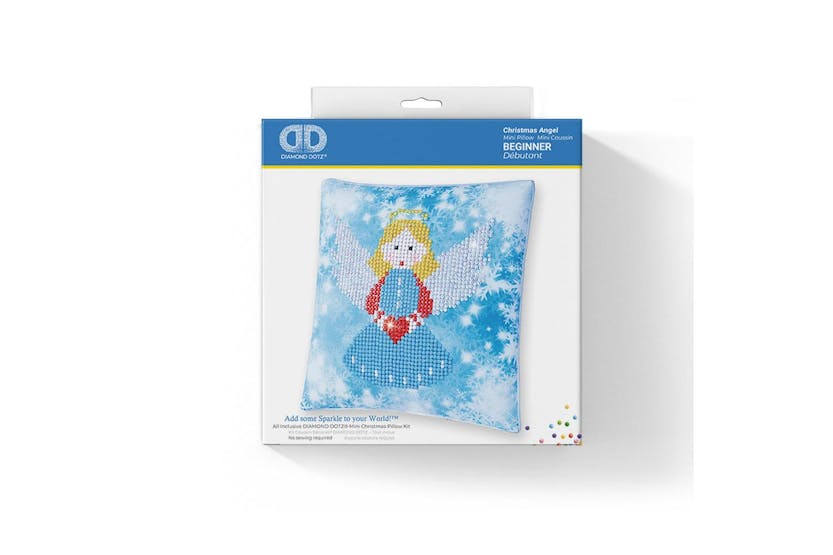 Diamond Dotz Gro-ddp2.026 - Diamond Painting Kit Cushion Chr Diamond Dotz Gro-ddp2.026 - Diamond Painting Kit Cushion Chr