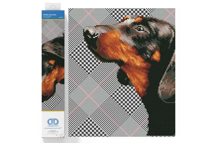 Diamond Dotz Gro-dd7.033 - Noble Dachsie - Diamond Painting Diamond Dotz Gro-dd7.033 - Noble Dachsie - Diamond Painting