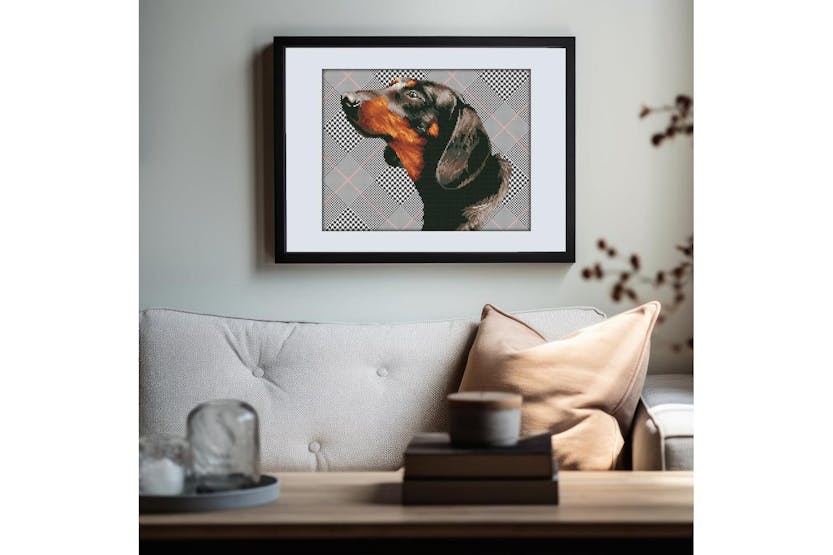 Diamond Dotz Gro-dd7.033 - Noble Dachsie - Diamond Painting Diamond Dotz Gro-dd7.033 - Noble Dachsie - Diamond Painting