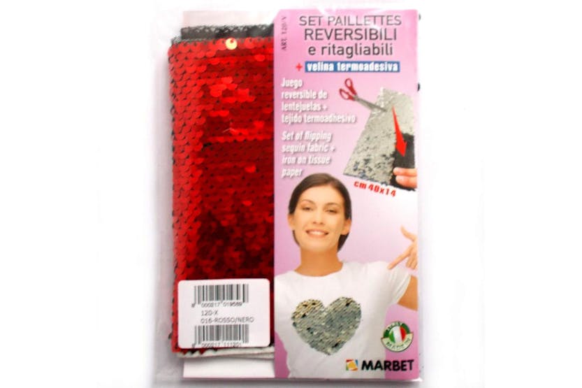 Marbet Gro-mb120x.016 - Fseq Ion Tpap Red - Flip Sequins Iro Marbet Gro-mb120x.016 - Fseq Ion Tpap Red - Flip Sequins Iro