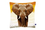 Vervaco Gro-pn-0150146 - Cushion Elephant - Cross Stitch Kit Vervaco Gro-pn-0150146 - Cushion Elephant - Cross Stitch Kit