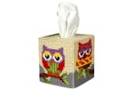 Orchidea Gro-orc.5100 - Emb Kit Tbox Owl - Needlepoint Kit T Orchidea Gro-orc.5100 - Emb Kit Tbox Owl - Needlepoint Kit T